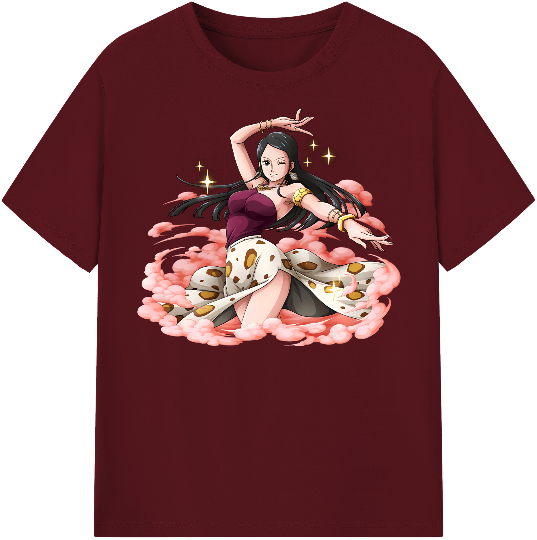 ワンピース ニコ・ロビン ONE PIECE Nico Robin 綿100％半袖Tシャツ（フロントプリント）